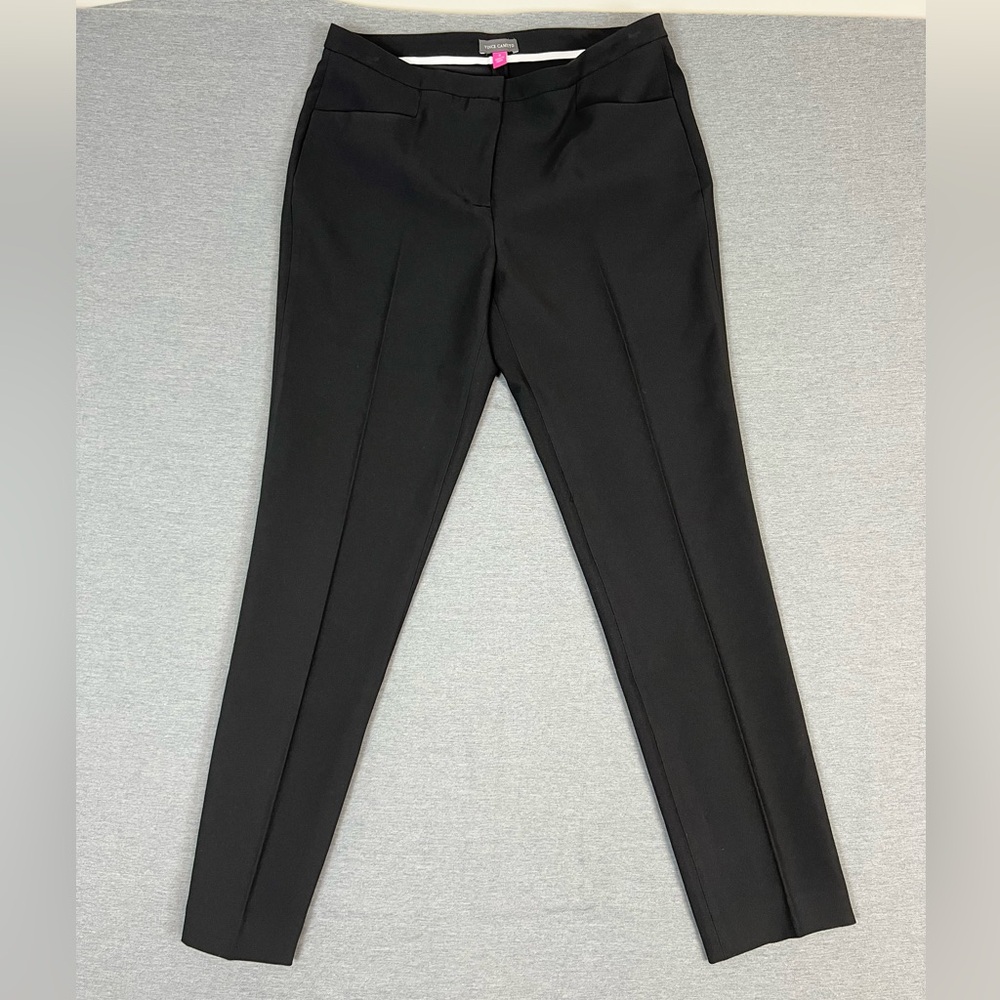 Vince Camuto Black Straight Leg Pants